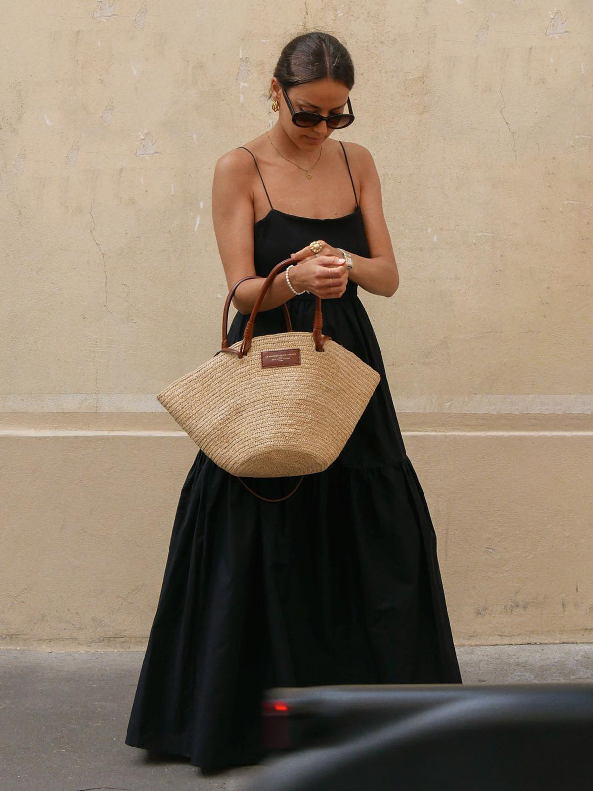 Backless Maxi Dress with Low Cut Front